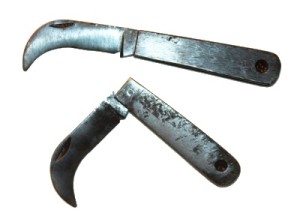 Нож из ЗИП набора инструментов для пулемёта  Максим.